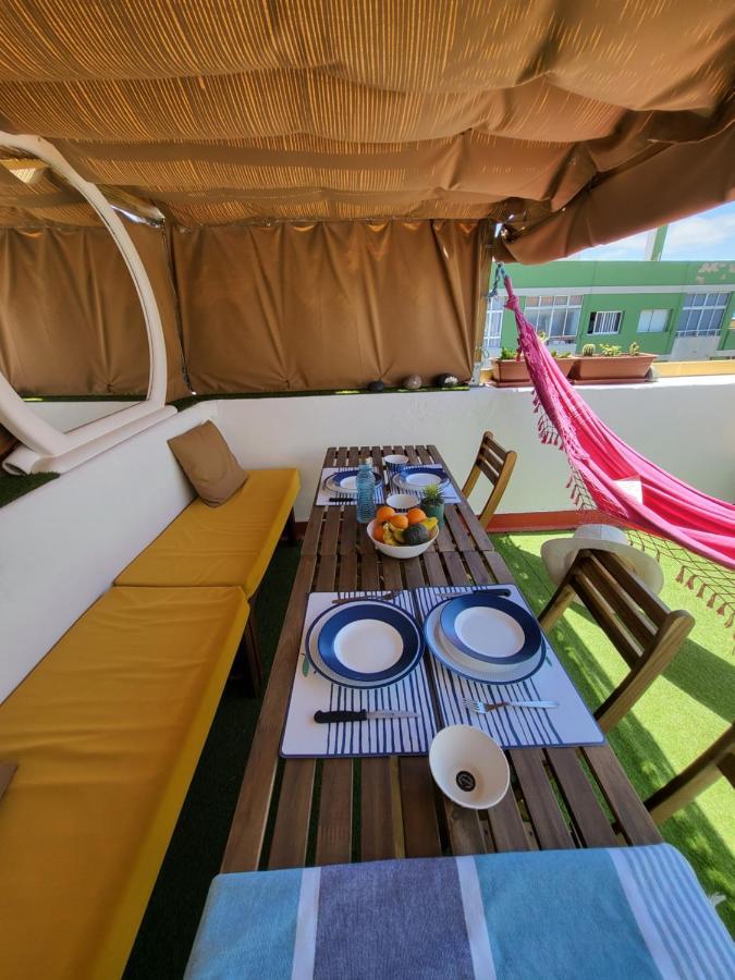 Apartamento Calandria Confital Para 8 Con Terraza Y Bbq Proxima Playa Las Palmas de Gran Canaria Dış mekan fotoğraf